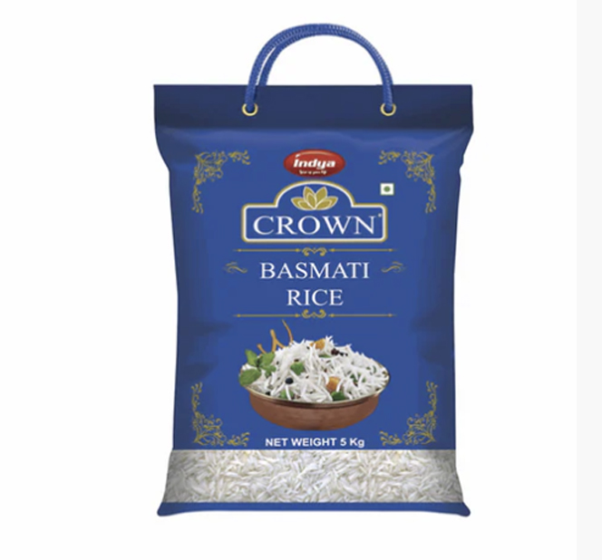 Indya Crown Basmati Rice 5kg