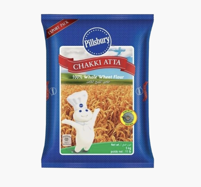 Pillsbury Chakki Atta (Wheat Flour) 5kg 