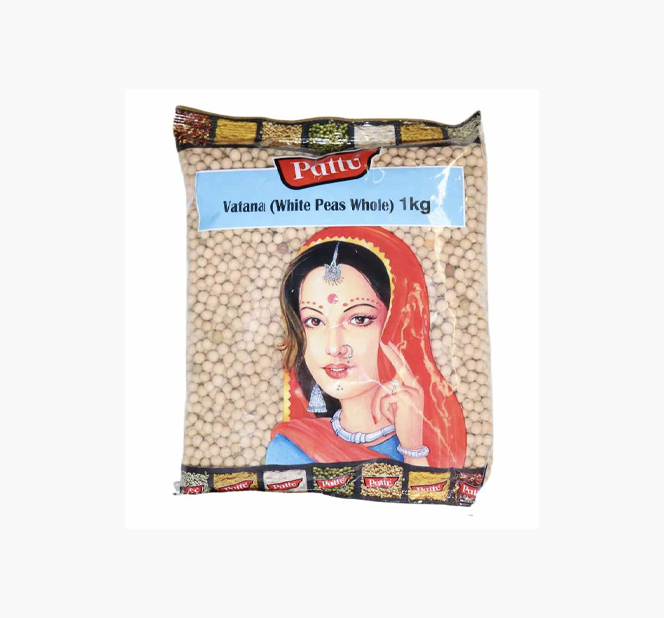 Pattu Vatana (white Peas Whole) 1kg